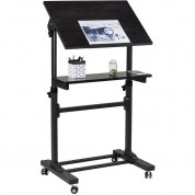 Mount-it! Mobile Lectern Stand-up Desk