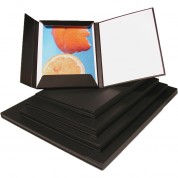 Print File Magnetic Folio Folder With Black Lining (13 X 19