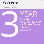 Sony 3-year Protect Plus Extended Warranty With Adp For Airpeak Drones With Gimbal ($0-$11,999.99)