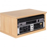 Gator Frameworks Elite Series Furniture Desktop 4 Ru Studio Rack (natural Maple Matte)