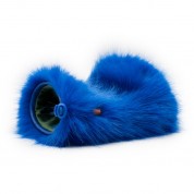 Bubblebee Industries The Spacer Bubble Windshield & Fur Cover System For Shotgun Mics (chroma Key Blue, Small)