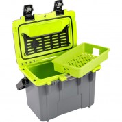 Pelican 14qt Personal Cooler (dark Gray/green, 13.25l)