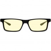 Gunnar Vertex Gaming Glasses (onyx Frame, Natural-focus Lenses, Amber Lens Tint)