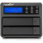 Rocstor Rocpro U33 Desktop 24tb 2-bay Usb Type-c Raid Array (2 X 12tb Hdds)