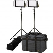 Ikan Lyra Half X 1 Bi-color Studio And Field Led 2-light Kit