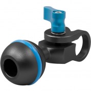 Kondor Blue Ball Head To 15mm Rod Clamp For Magic Arms (raven Black)