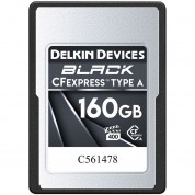 Delkin Devices 160gb Black Cfexpress Type A Memory Card