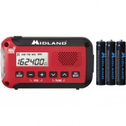 Midland Er10vp E+ready Portable Emergency Alert Am/fm Weather Radio