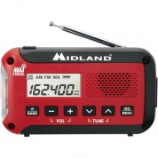 Midland Er10vp E+ready Portable Emergency Alert Am/fm Weather Radio