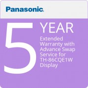 Panasonic 5-year Extended Warranty For Th-86cqe1w Display