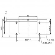 Avipas Wall Mount Bracket For Av-2000 Series Ptz Camera (white)