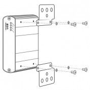 Icron Usb Extender Mounting Kit For Ranger 2201, 2204, 2212, 2224, 2244, 2304 & Spectra 3022 (black)