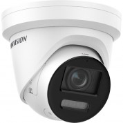 Hikvision Colorvu Ds-2cd2387g2-lsu/sl 8mp Outdoor Network Turret Camera With 2.8mm Lens (white)