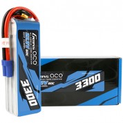 Gens Ace 3300 60c 6s 22.2v Lipo Rc Soft Pack Battery With Ec5