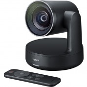 Logitech Rally Plus 4k Uhd Conference Camera System With Dual-speakers And White Mic Pods Set