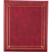 Pioneer Photo Albums Ps-5781 5x7'' And 8x10'' X-pando Pocket Album (burgundy)