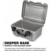 Nanuk 918 Hard Case (silver, 20.6l)