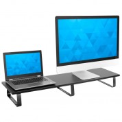 Mount-it! Dual Monitor Desktop Riser Stand