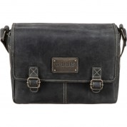 Gillis London Trafalgar Leather Handy Shoulder Camera Bag (black)