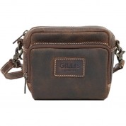 Gillis London Mini Leather Camera Bag (brown)