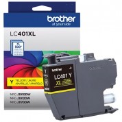 Brother Genuine Lc401 High Yield Yellow Ink Cartridge