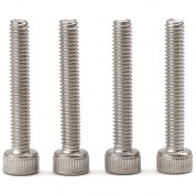 Cinemilled M4 X 25mm Stainless Steel Screws (4-pack)