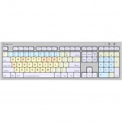 Logickeyboard Dyslexie Keyboard (mac, White, Us English)