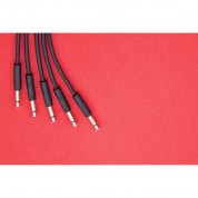 Cre8audio Nazca Noodles Eurorack-style Patch Cables (black, 5-pack, 5.9