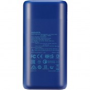 Adata Technology P10000qcd Power Bank (10,000mah, Blue)