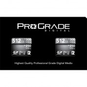 Prograde Digital 512gb Uhs-ii Sdxc Memory Card (2-pack)