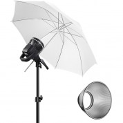 Gvm Led Video Soft Light (daylight-balanced) Ls-p80s Led 1-light Kit With Umbrella