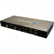 Comprehensive Pro Av/it Hdbaset 4k Dual-gang Hdmi/uvc Video Wall Plate Extender Kit (up To 230')