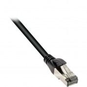 Pearstone Cat 7 Double-shielded Ethernet Patch Cable (25', Black)