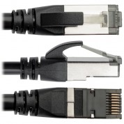 Pearstone Cat 7 Double-shielded Ethernet Patch Cable (25', Black)