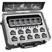 Jason Cases Pelican Case For 10 Motorola Cp200d Radios, Charger & More