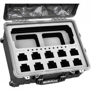 Jason Cases Pelican Case For 10 Motorola Cp200d Radios, Charger & More