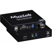 Muxlab Single-mode Hdmi 2.0 Fiber Extender Kit