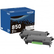 Brother Tn850 High Yield Black Toner Cartridge Kit (2-pack)