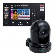 Polymotion Chat Pro Software And Birddog Eyes P200 Ptz Camera Bundle (black)