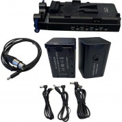 Bescor Multi-output V-mount Plate & Vw-vbd58c Dummy Battery Kit