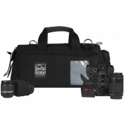 Portabrace Semi-rigid Lightweight Cargo Case For Canon Xa20 (small, Black)