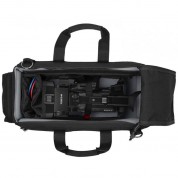 Portabrace Semi-rigid Camera Case For Sony Pxw-z190 With Quick-zip Lid (black)