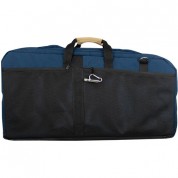 Portabrace Padded Carry-on Camcorder Case With Reinforced Viewfinder Guard (blue)