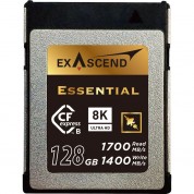 Exascend 128gb Essential Series Cfexpress Type B Memory Card