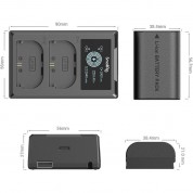 Smallrig Lp-e6nh 2-battery Kit With Dual Charger