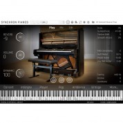 Vienna Symphonic Library Synchron German Upright 1904 Full Library Upgrade Piano Virtual Instrument (download)