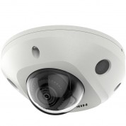 Hikvision Acusense Ds-2cd2523g2-is 2mp Outdoor Network Mini Dome Camera With Night Vision & 4mm Lens