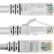 Pearstone Cat 6 Snagless Network Patch Cable (white, 1')