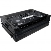 Prox Flight Case For Pioneer Ddj-rev7 Controller With 1 Ru Rackspace And Wheels (all Black)