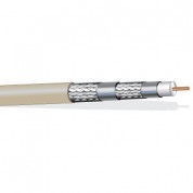 West Penn Plenum-rated 14 Awg 1-conductor Rg11/u Bc Type Catv Quad-shield Cable (1000')